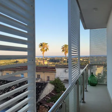 Gelsomino Stellato 2 Terrazzo Vista Mare Lägenhet Focà